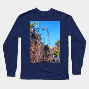 Agios Nikolaos Cliff Diving Long Sleeve T-Shirt